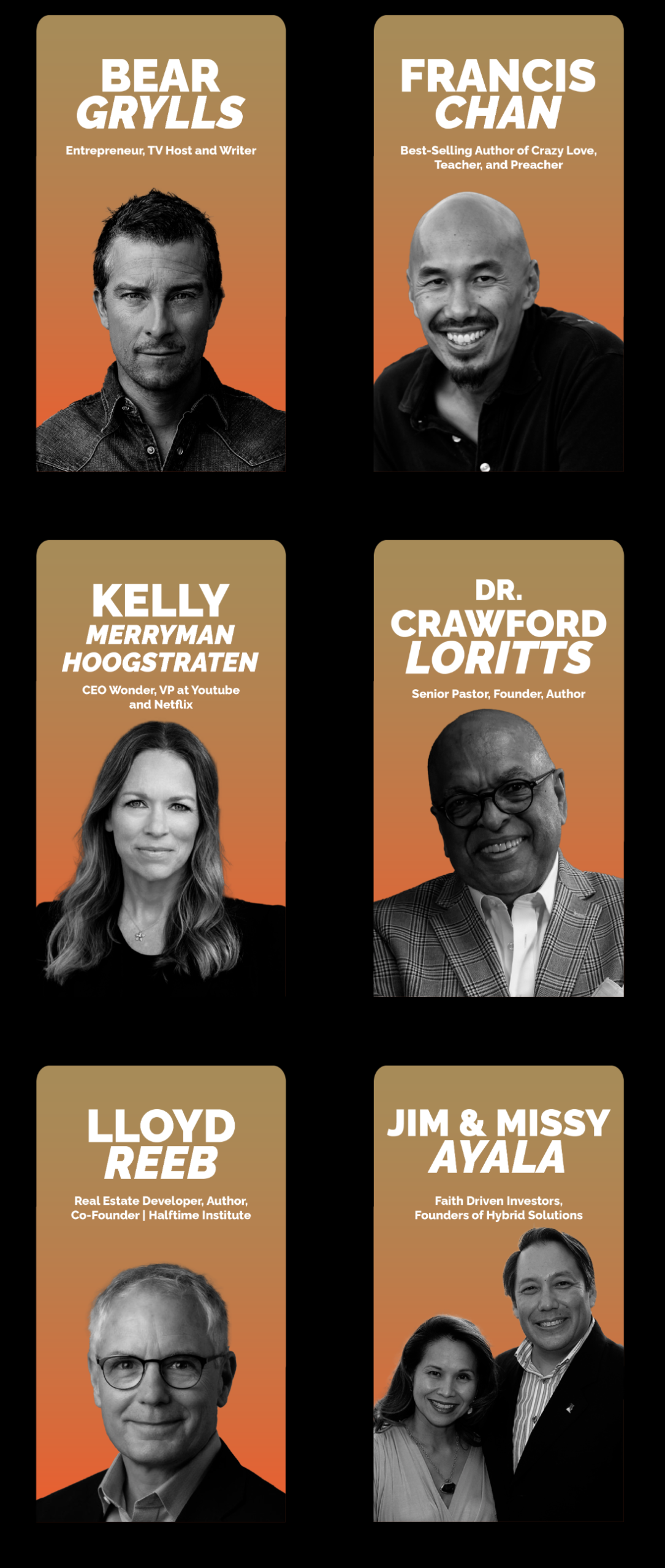 Faith Driven Entrepreneurs Conference Speakers
